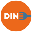 Dine logo - webb
